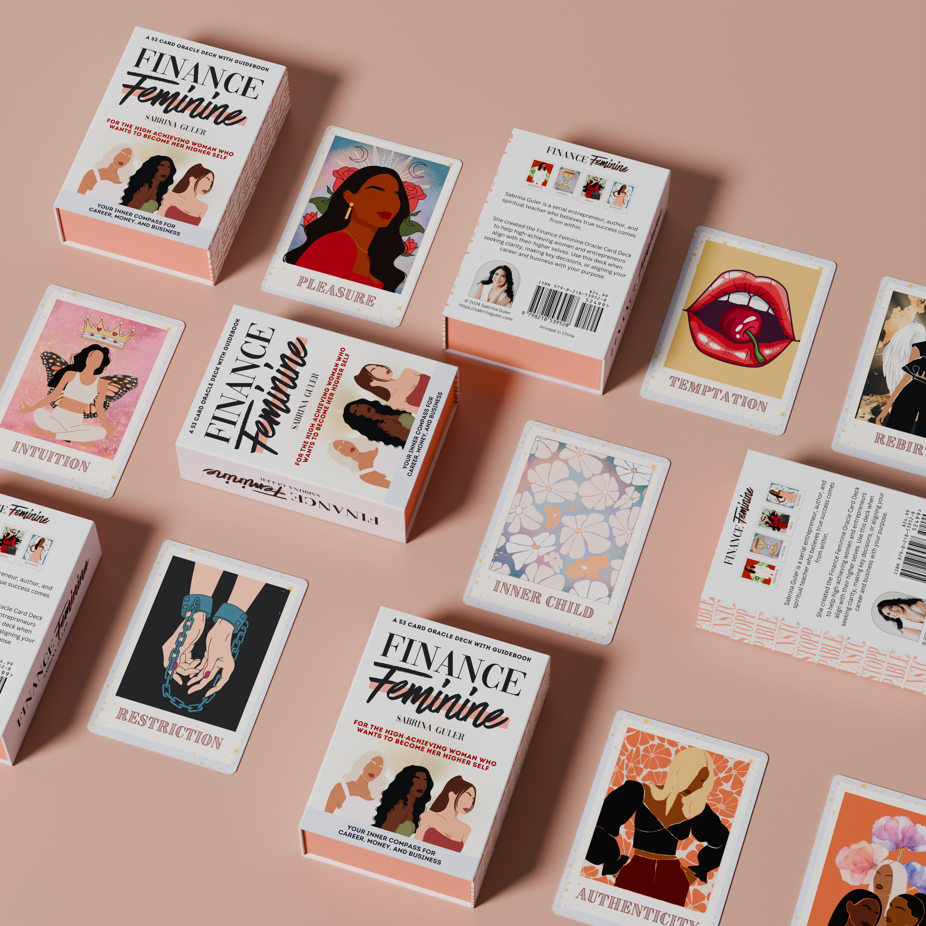The Finance Feminine Oracle Card Deck & Guidebook